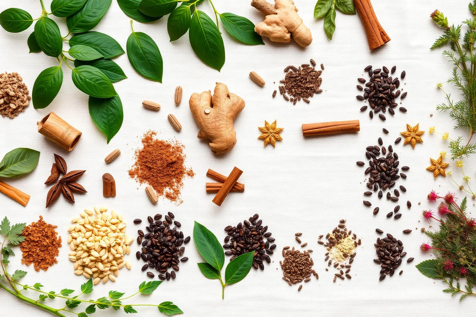 23 Ayurvedic herbs and spices